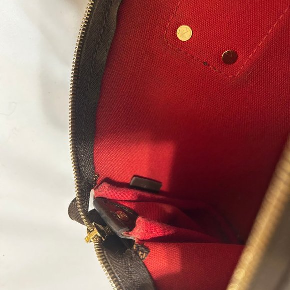 Louis Vuitton Damier Ebene Eva Clutch - Picture 5 of 5